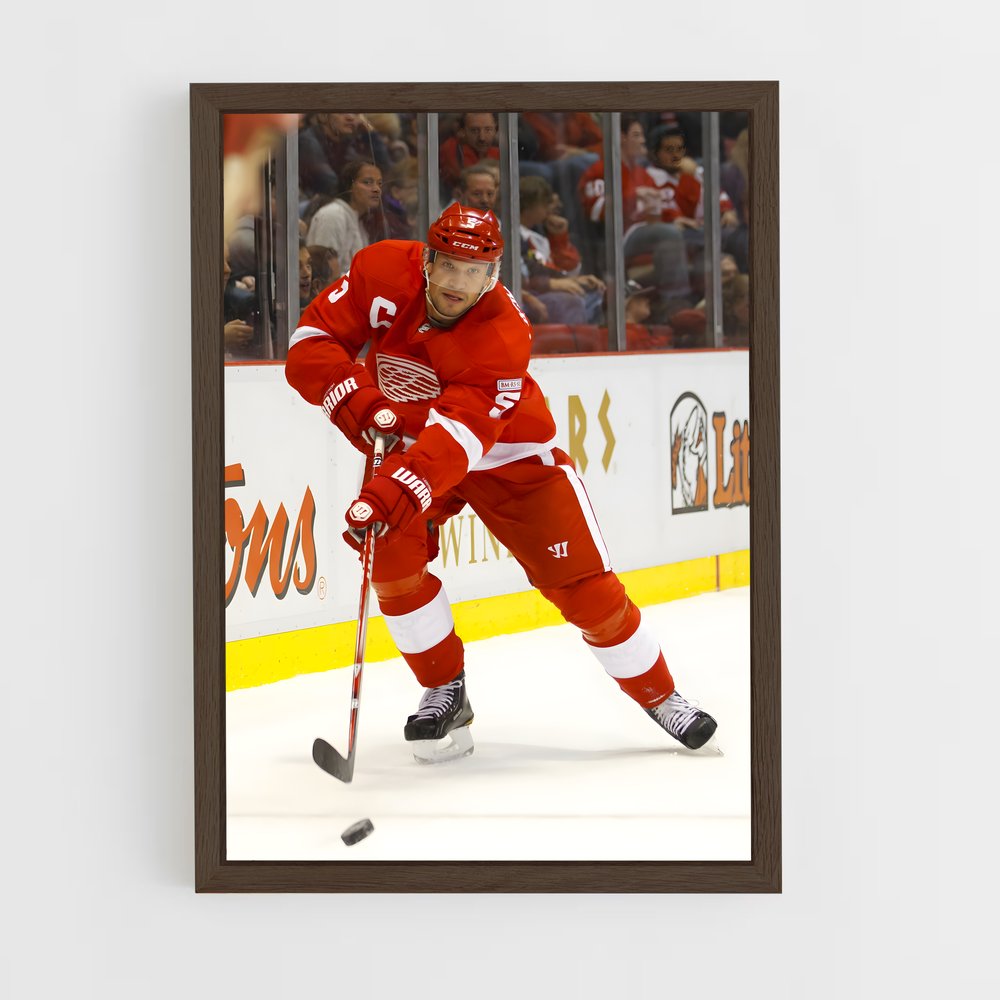 Poster Nicklas lidstrom – affiche Hockey sur glace (vue 5)